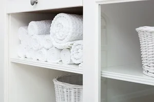 Organization For small closet space