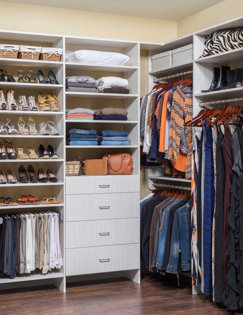 Custom Walk In Closet Organizers Dunwoody