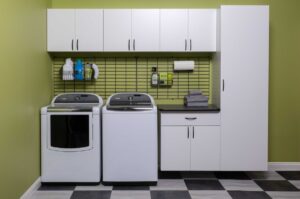 Maximize Space with Custom Cabinets for Laundry Rooms