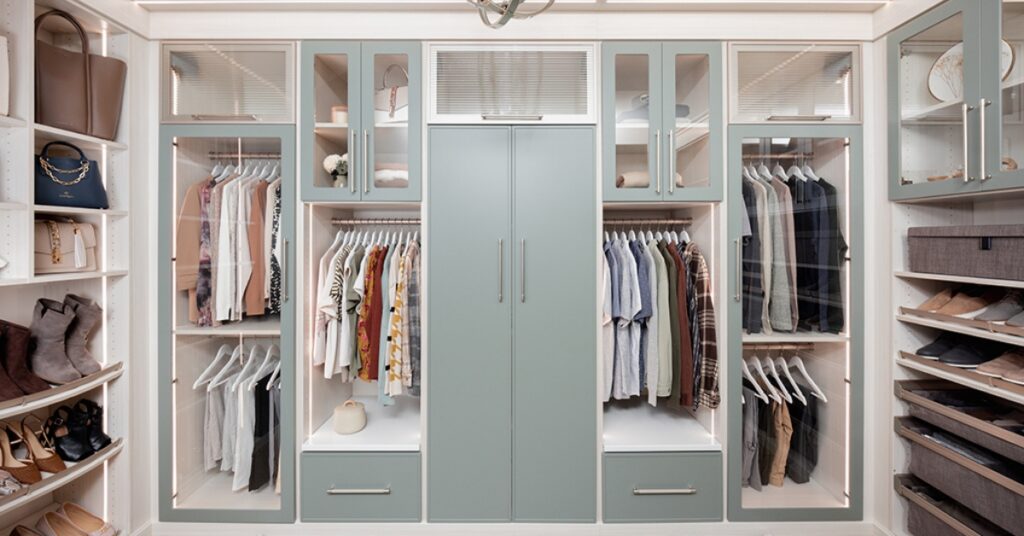 Custom Built-In Cabinets Bring Function and Style to a Master Suite
